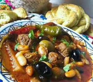 لوبيا بالكعابر 