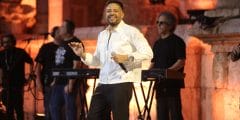 محمد حماقي وليلة غناء مصرية مميزة في مهرجان جرش